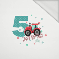 5ST BIRTHDAY / TRACTOR - panel looped knit