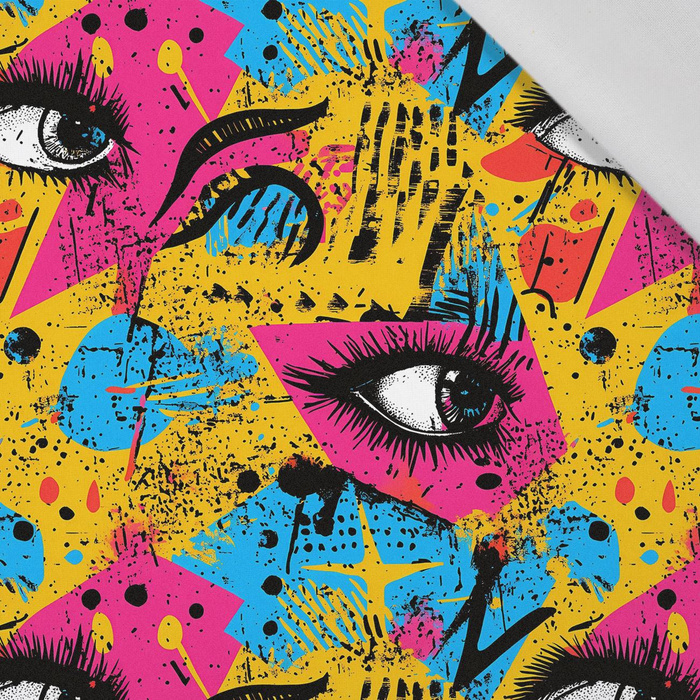 EYES WZ.2 - Cotton woven fabric