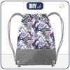 GYM BAG - LEAVES PAT. 6 (Very Peri) - small