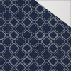 GEOMETRIC MINIMAL WZ. 13 - Hydrofobowa dzianina drapana 