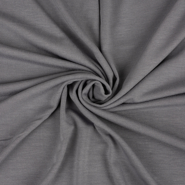 W-13 GREY - viscose jersey 210g
