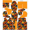 BLUZA Z KAPTUREM UNISEX (HYDRA) - AUTUMN TIME WZ. 8 - zestaw do uszycia XXXL