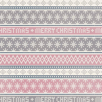 MERRY CHRISTMAS M.1 (NORWEGISCHE MUSTER)