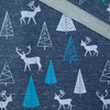 TURQUOISE REINDEERS / jeans - teplakovina