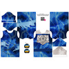 2-PACK - T-SHIRT DZIECIĘCY - NIEBIESKI NINJA - ZESTAW DO USZYCIA (140/146)