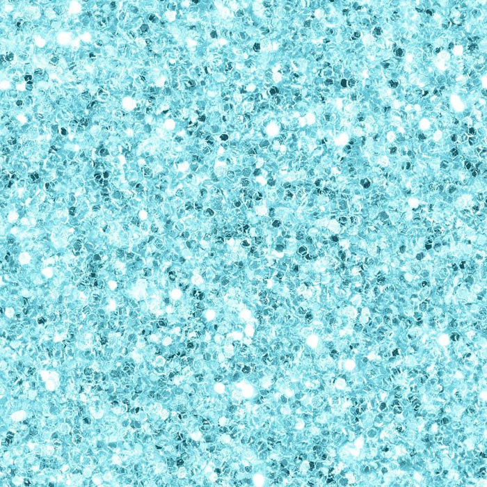 BLUE GLITTER (WONDERLAND) - looped knit fabric