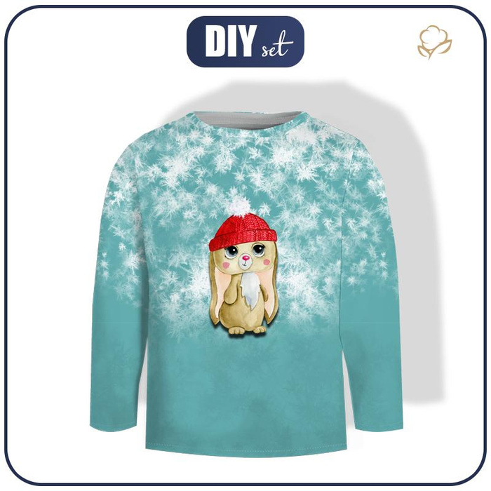 LONGSLEEVE - ZIMNÍ KRÁLÍČKA MIA - single jersey (146/152)