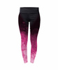 LEGGINSY SPORTOWE - KLEKSY (fuksja) - S