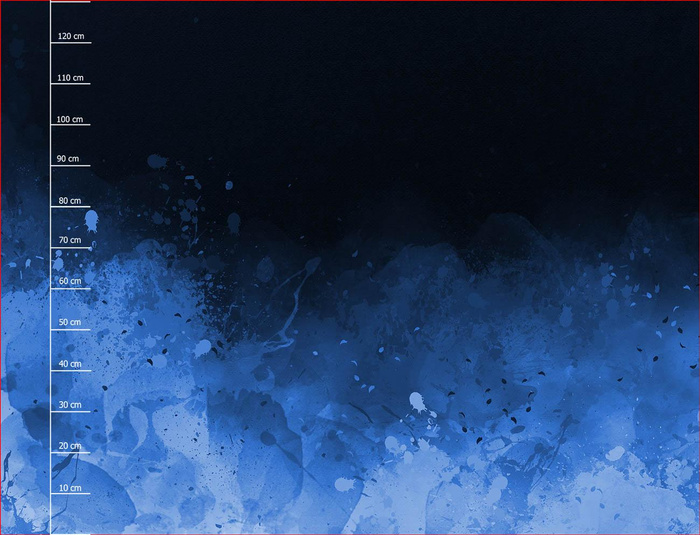 SKVRNY (classic blue) / černý - panel úplet