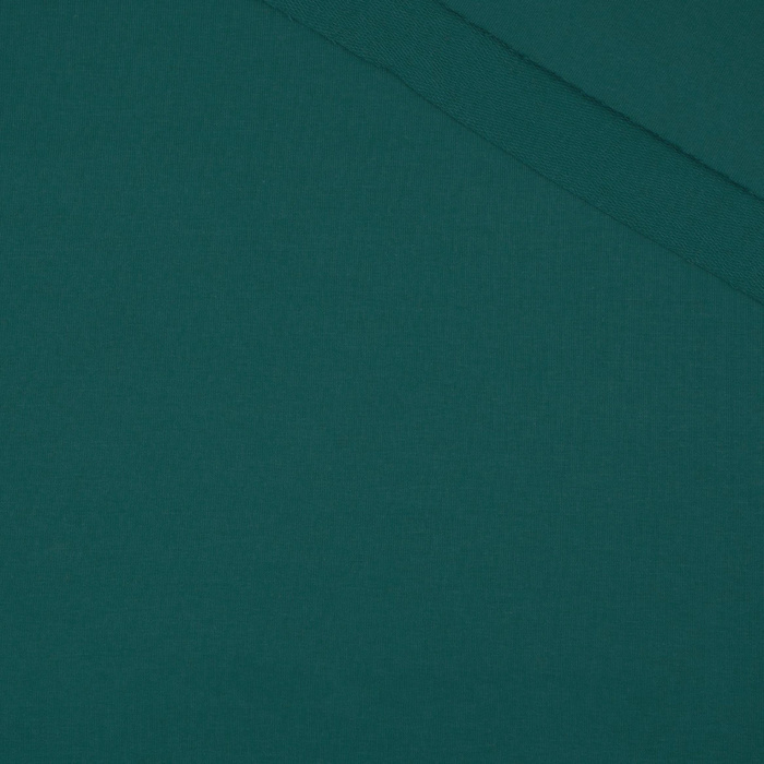 French Terry mit Elasthan - DARK TEAL (D-41)/ CYRANECZKA