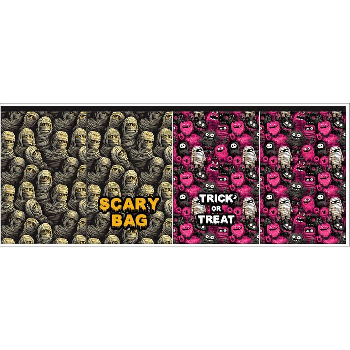 Gift pouches - HALLOWEEN 8- sewing set