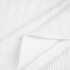 D-01 WHITE - Ribbed knit fabric