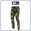 HERREN THERMO LEGGINGS (JACK) - CAMOUFLAGE OLIVE - Nähset XXL