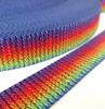 Bedrucktes Gurtband 25 mm - Rainbow