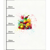 TUTTI FRUTTI MIX WZ. 2 - Panel (60cm x 50cm)  Polster- Velours