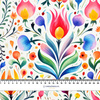 Folk Art wz.14 - Viskose Jersey