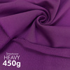 Diagonální teplákovina / HEAVY 450g - ŠVESTKA