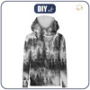 BLUZA Z KAPTUREM UNISEX (HYDRA) - CIEMIENIAKI - zestaw do uszycia XS