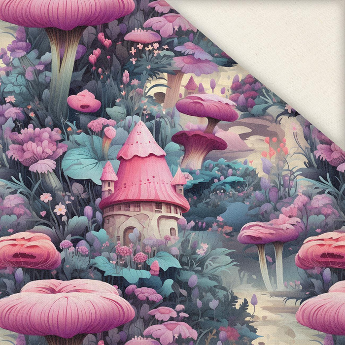 FAIRY WORLD wz.13 (garden)- Slub Weave