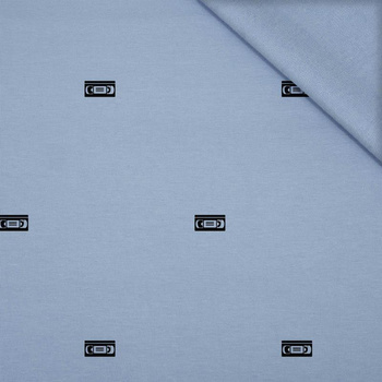 VHS (black) / B-06 light blue / MINIMAL - looped knit PE240