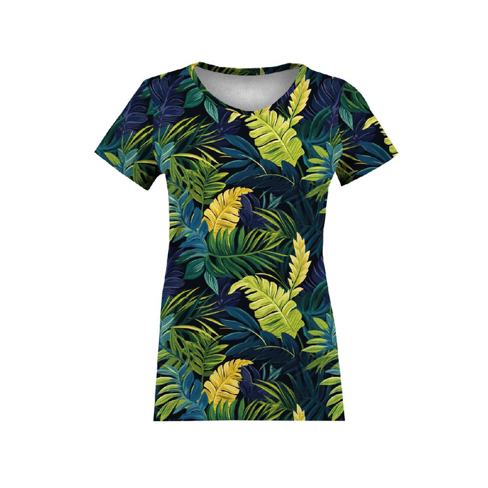 GREEN LEAVES WZ. 2 - brushed knitwear with elastane ITY