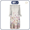 ŠATY "CARMEN" - FLOWERS wz.10 - krep M