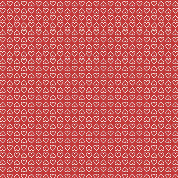 SRDCE (OBRYS) vz. 2 / červený (VALENTÝNSKÝ MIX)