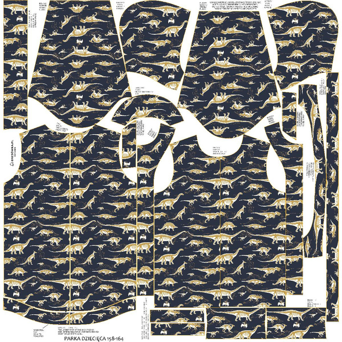 DĚTSKÁ BUNDA PARKA (ARIEL) - X-REX - softshell (134-140)