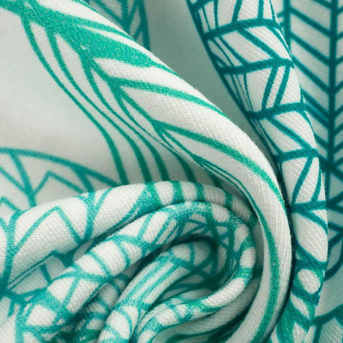 LEAVES  - looped knit fabric