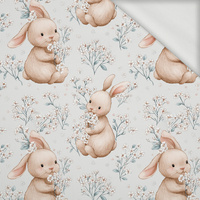 HAPPY BUNNY WZ. 6 - looped knit fabric