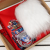 CHRISTMAS STOCKING - SANTA’S CART / grey