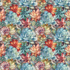 SUCCULENT PLANTS PAT. 7- Upholstery velour 