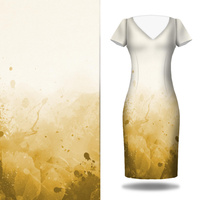 SPECKS (gold) - dress panel