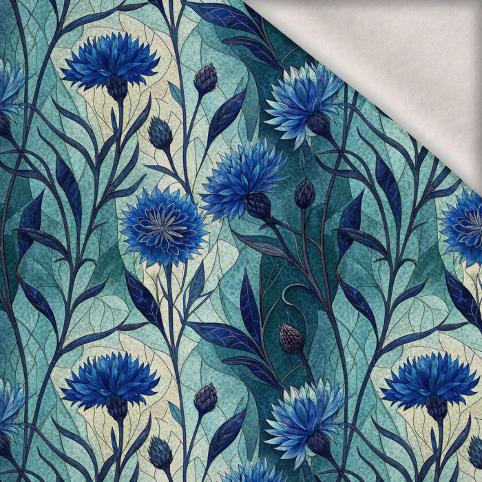 Stained Glass wz. 38 - brushed knitwear with elastane ITY