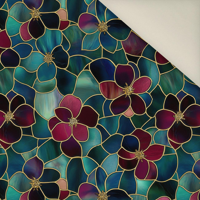 STAINED GLASS WZ. 16- Welur tapicerski