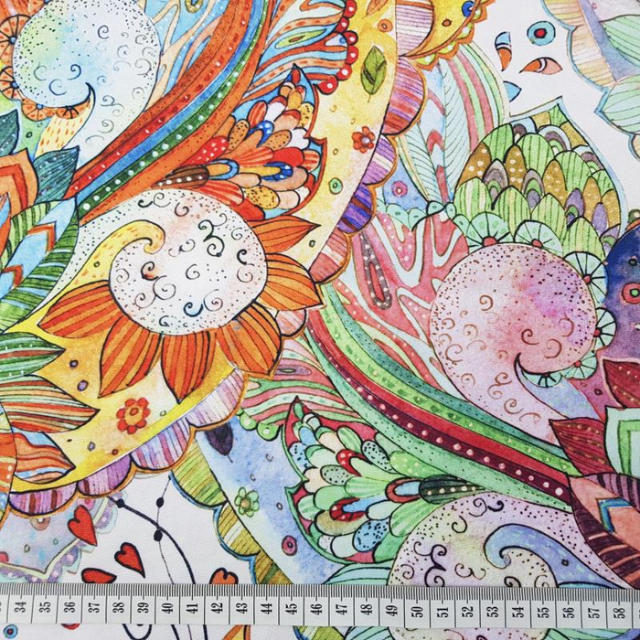 PASTELL-MEHNDI - Wasserabweisende Webware