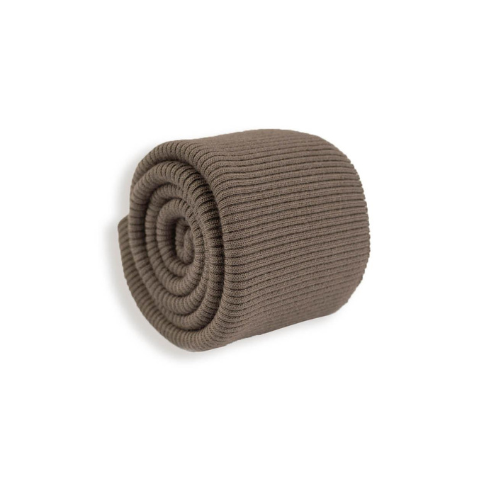 Elastic sweat in convex stripes SD - BROWN (D-56)