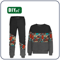 DRES DZIECIĘCY (MILAN) - STREET STYLE - zestaw do uszycia (134/140)