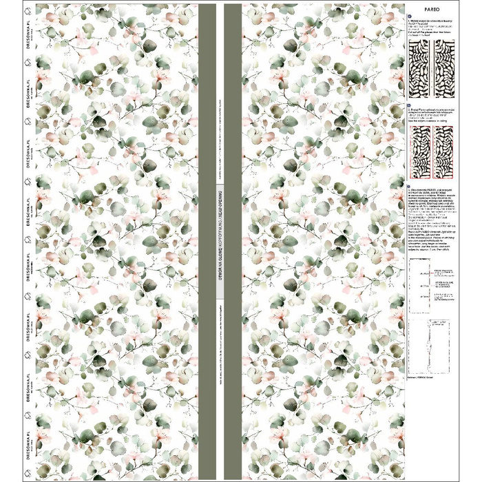 PAREO - FLOWERS VZ.12 - Sada šití 