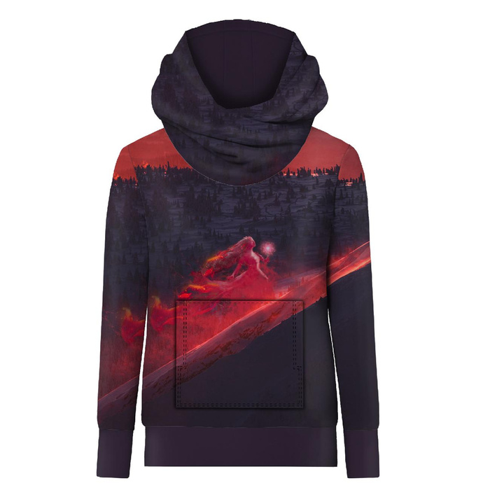 UNISEX HOODIE (HYDRA) - RUBINOWA PANNA BIEST - Nähset XXL