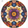 COLORFUL FLOWERS m.4 - groß Tellerrock-Panel 