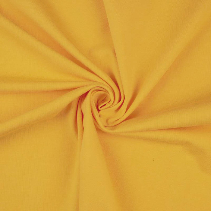 úplet tričkovina 100% bavlna T180 - MANGO MOJITO (YELLOW)