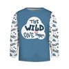 Longsleeve - DINO / THE WILD ONE - zestaw do uszycia (122/128)