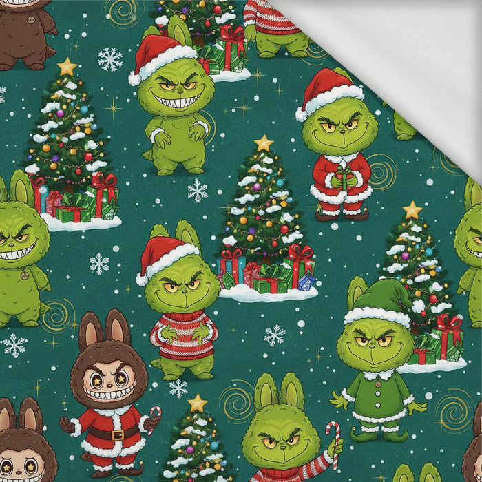 Creepy Cute Christmas WZ.3 - looped knit fabric