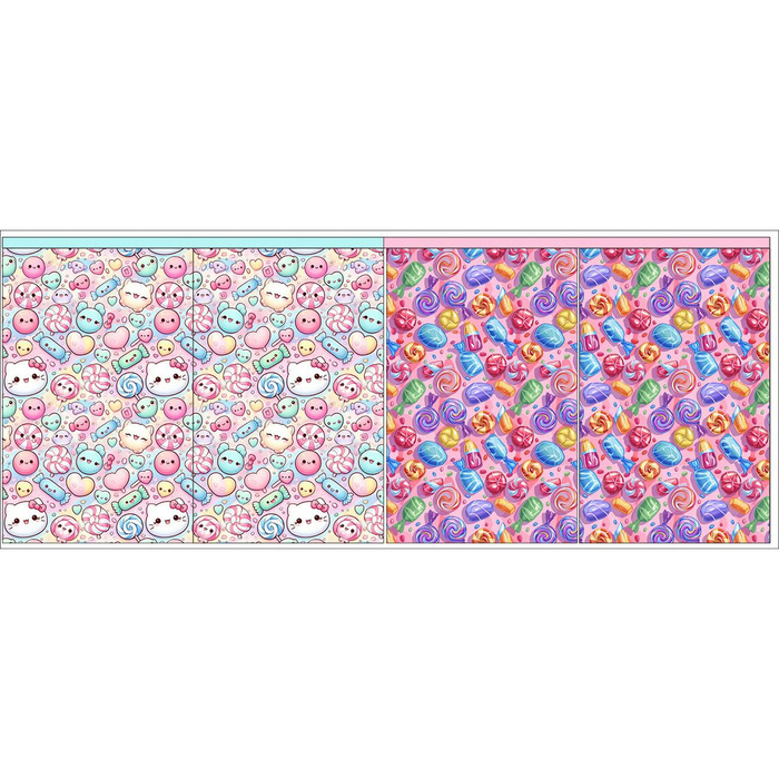 Gift pouches -  SWEETS - sewing set - SMALL