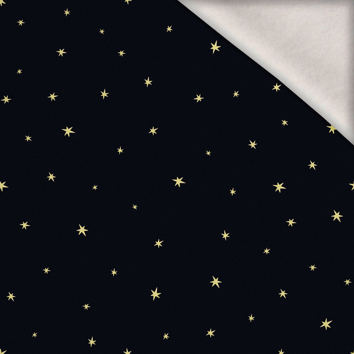 MINI STARS - teplákovina počesaná s elastanem ITY