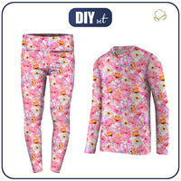 THERMO MÄDCHEN SET (NANCY) - STOCKROSEN - Nähset 116