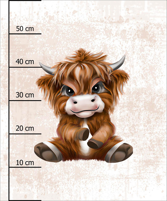 BABY BULL - PANEL (60cm x 50cm) tkanina wodoodporna