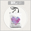 SHOPPER TASCHE - WE LOOK CUTE TOGETGER - Wasserabweisende Webware - Nähset