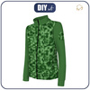 "MAX" CHILDREN'S TRAINING JACKET - PIXELS pat. 2 / green - Functional fabric (86/92)